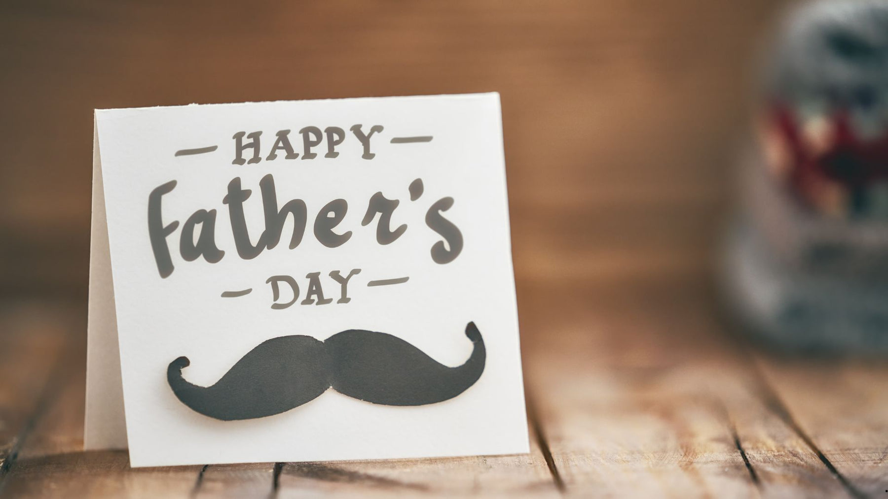 Father's Day card mustache